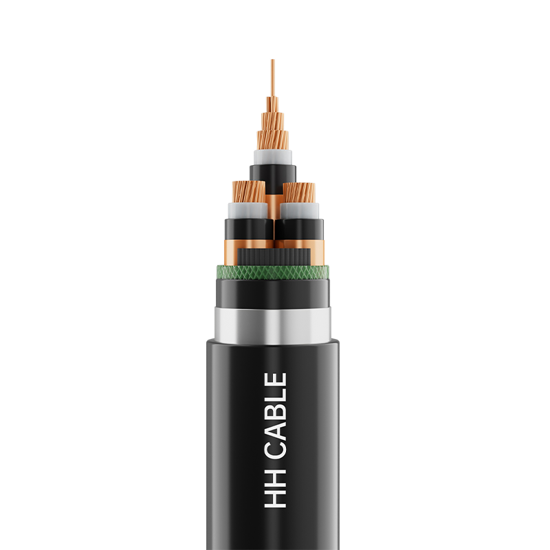 Kabel zasilający 6-35 kV usieciowany, izolowany polietylenem